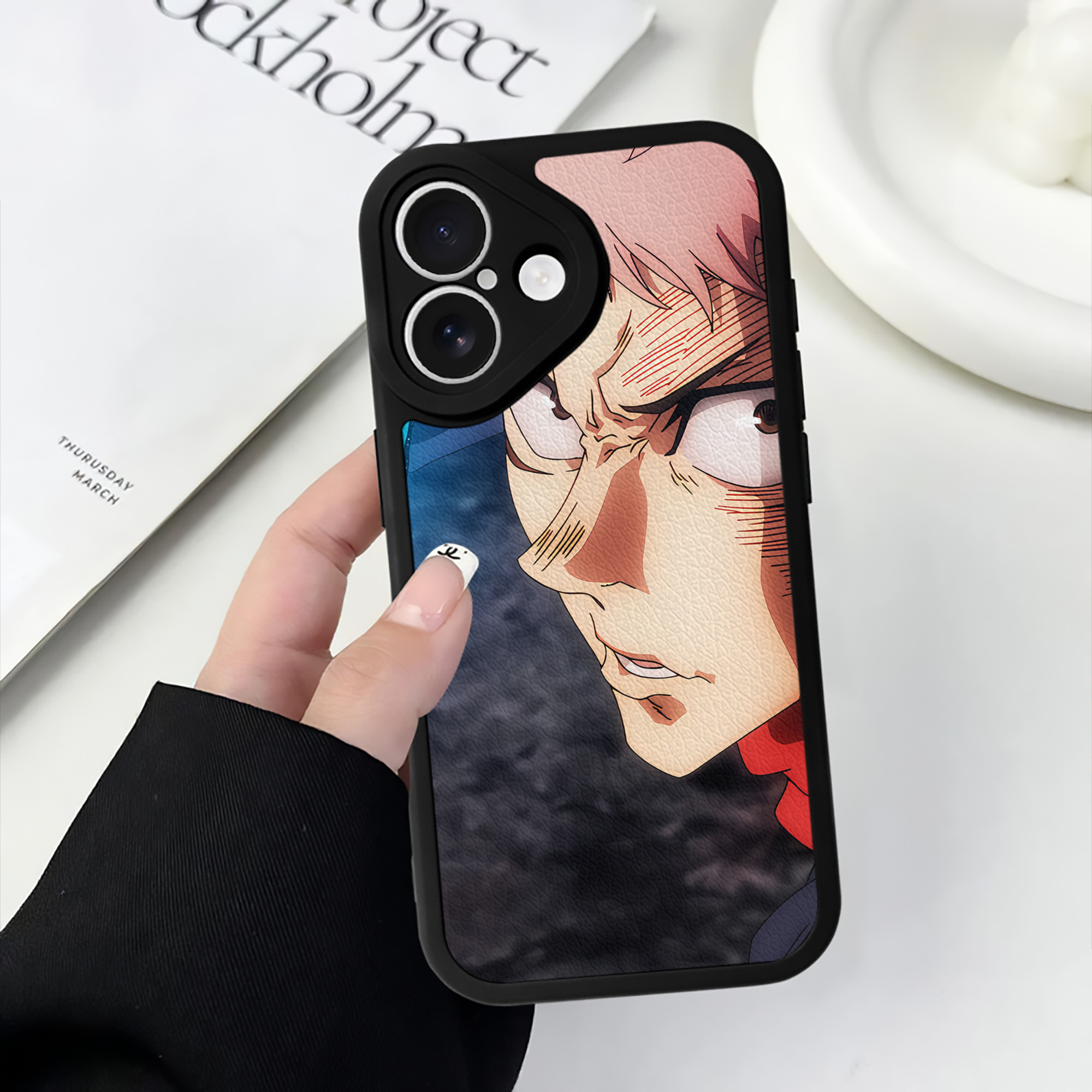 （画像用） SPY×FAMILY间谍家家酒 【iPhone 16シリーズ対応】シリコンスマホケース（レザー調） 材質：シリコン